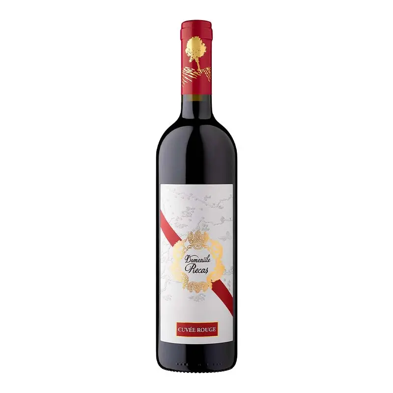 Vin Rosu Recas Domeniile Cuvee Rouge Demisec 0.75L