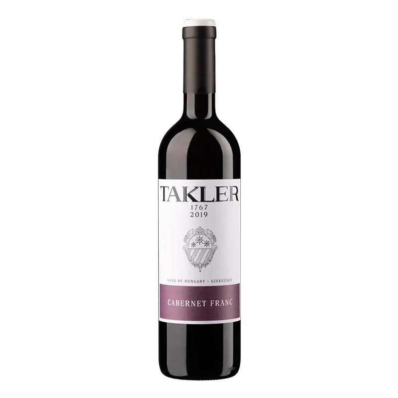 Vin Rosu Takler Cabernet Franc Sec 0.75L