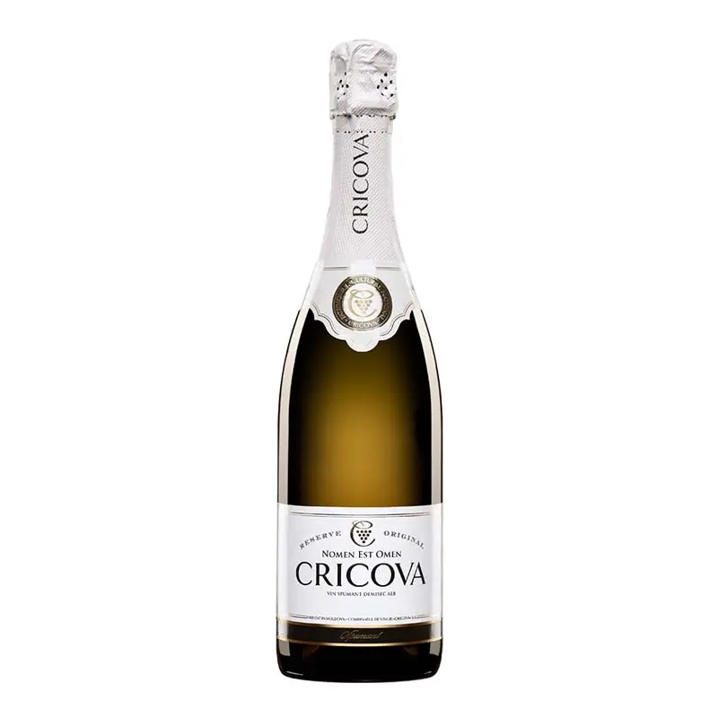 Vin Spumant Alb Cricova Spumant Traditional Demisec 0.75L