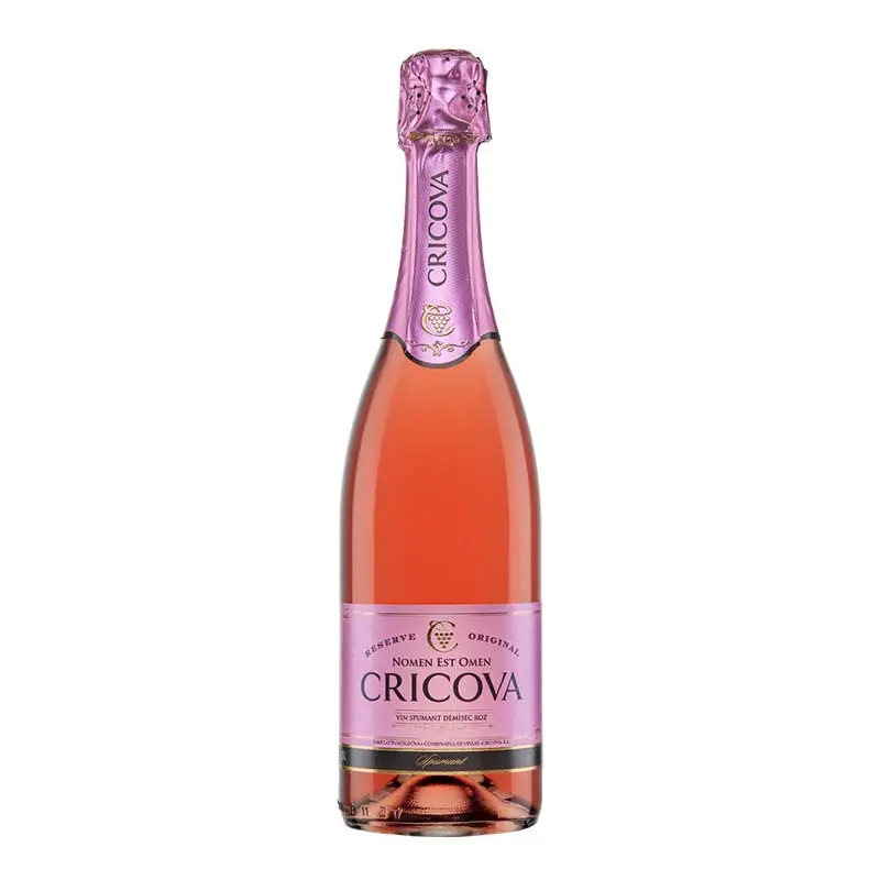 Vin Spumant Rose Cricova Traditional Demisec 0.75L