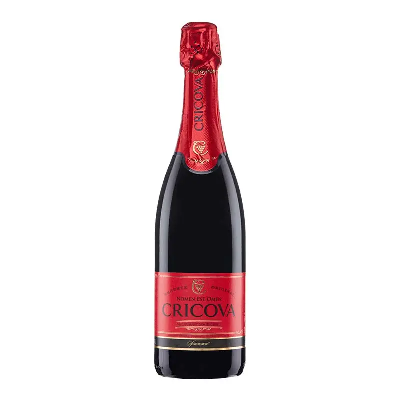 Vin Spumant Rosu Cricova Traditional Demisec 0.75L