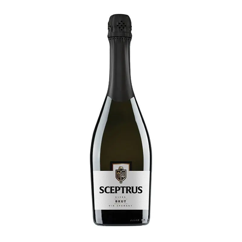 Vin Spumant Sceptrus Alb Struguri Glera Brut 0.75L