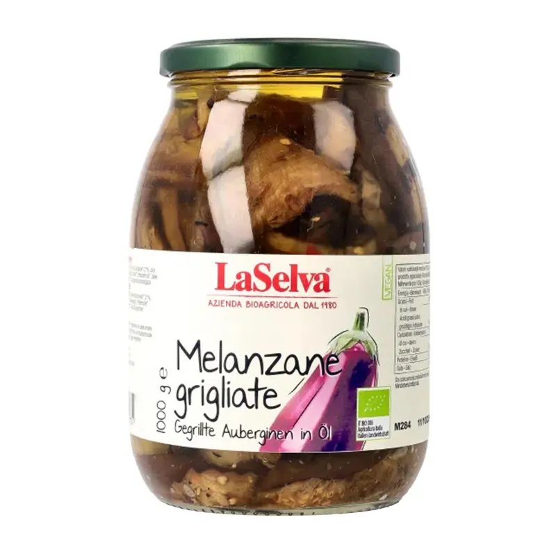 Vinete bio la gratar in ulei, 1kg LaSelva