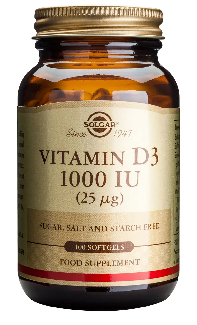 Vitamin D3 1000 UI (25 µg) 100 capsule moi