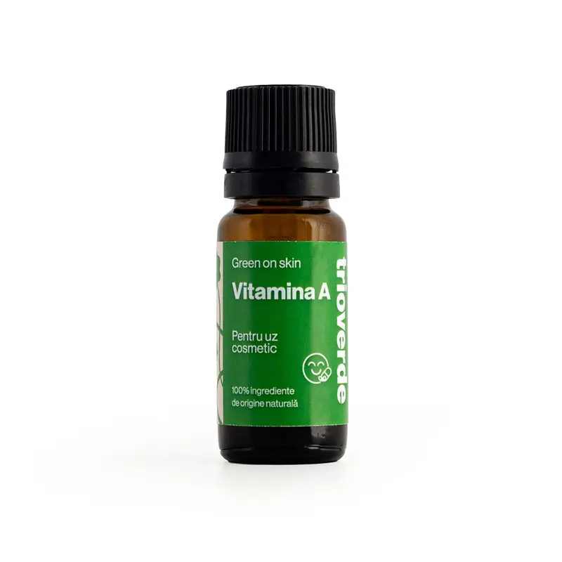 Vitamina A pentru uz cosmetic 10 ml – Trio Verde
