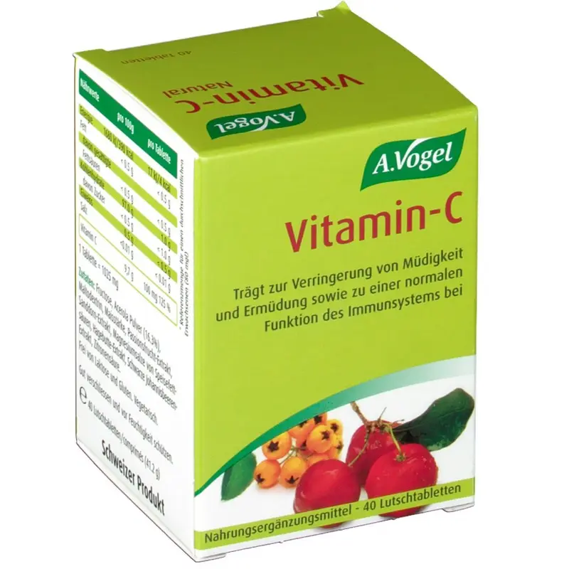 Vitamina C naturala, 41.2g A. Vogel