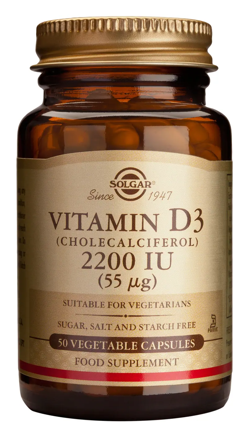 Vitamina D3 2200 UI 50 capsule vegetale