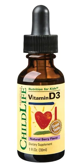 Vitamina D3 500 UI pentru copii 30 ml – Secom - Oase sănătoase