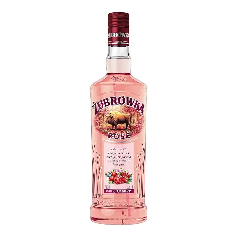 Vodka Zubrowka Rose 30% 0.7L