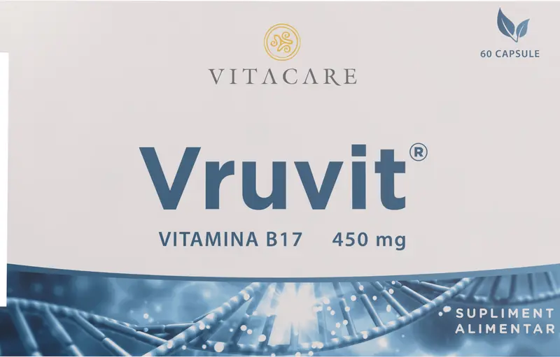 Vruvit Vitamina B17 60 capsule – Vita Care