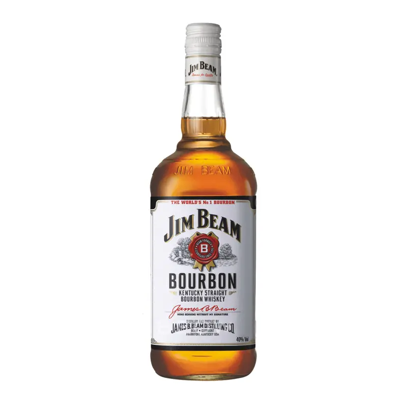 Whiskey Bourbon Jim Beam White 40% 1L