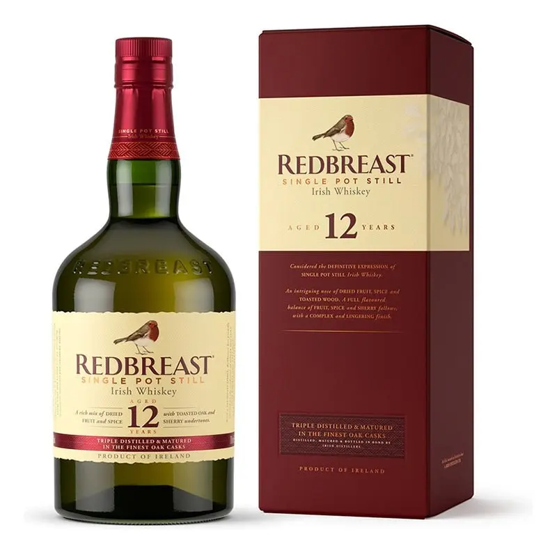 Whisky Irish Redbreast 12YO 40% 0.7L
