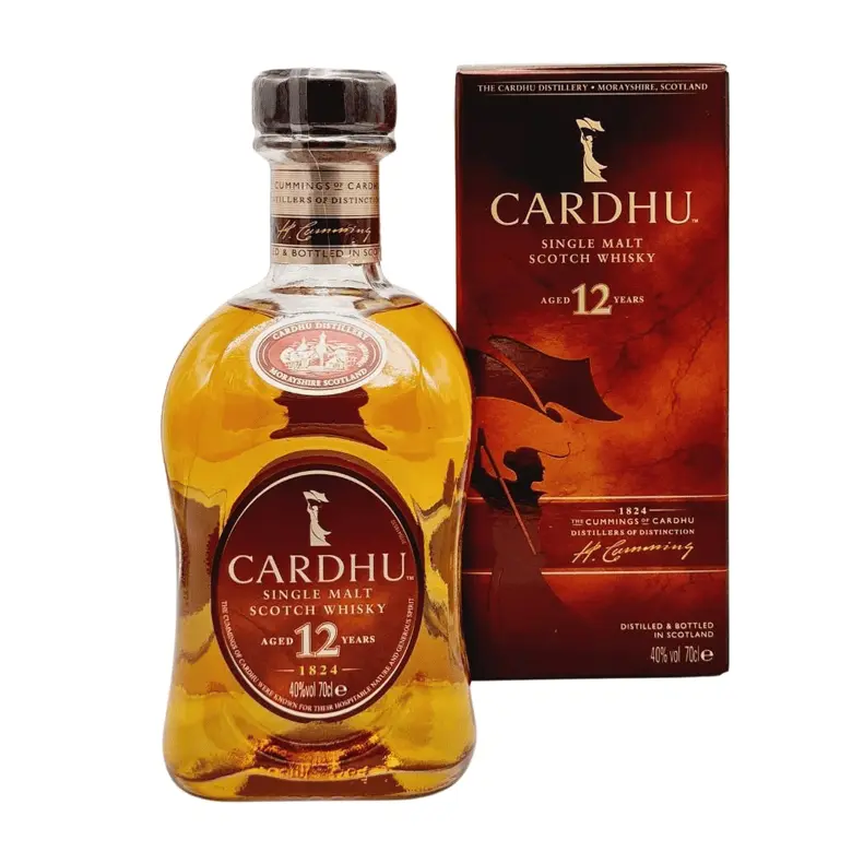 Whisky Scotch Cardhu 12 Ani 40% 0.7L In Cutie