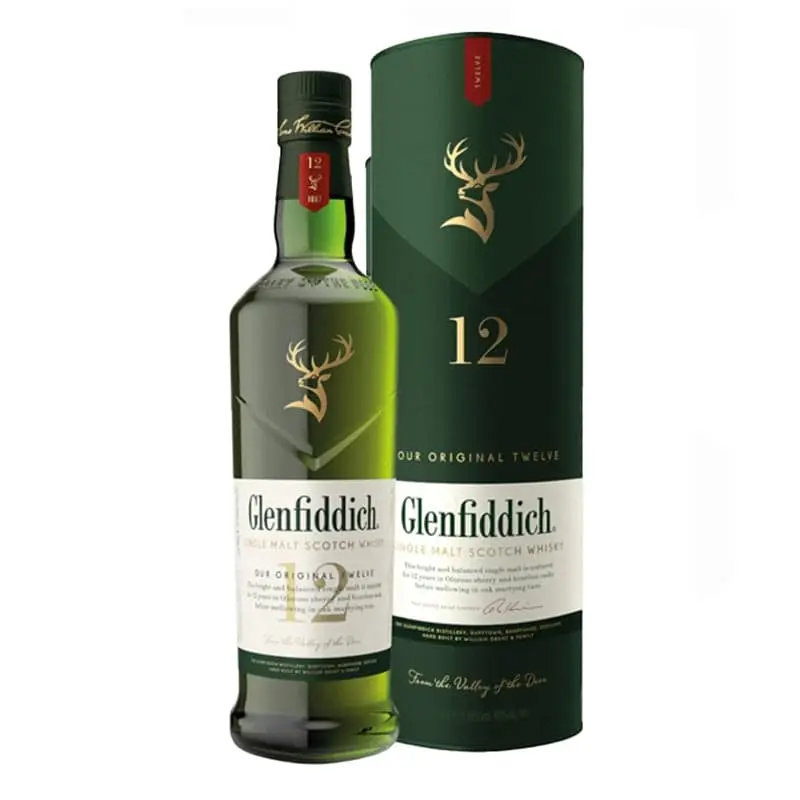 Whisky Scotch Glenfiddich 12YO Single Malt 40% 0.5L