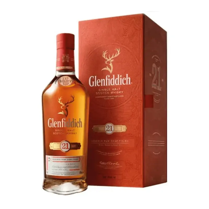 Whisky Scotch Glenfiddich Single Malt 21 Y.O 40% 0.7L