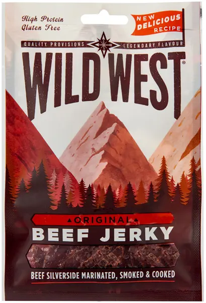 Wild West Beef Jerky Original 60g