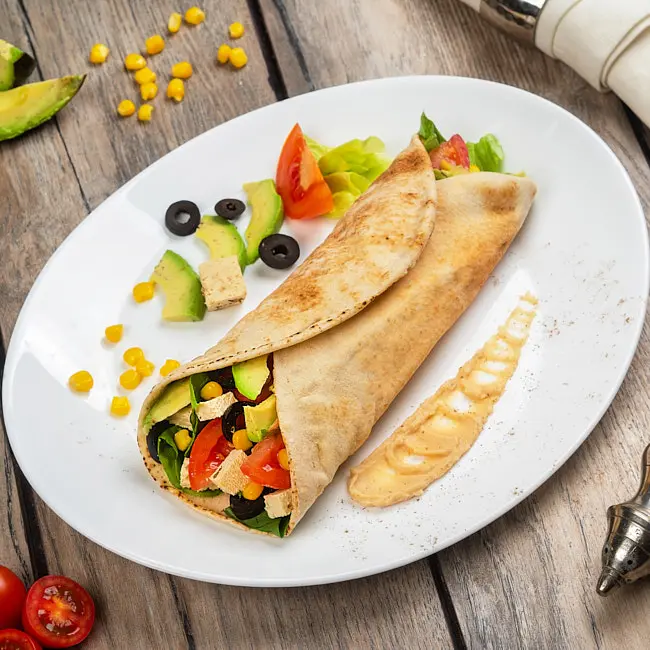 Wrap vegetarian