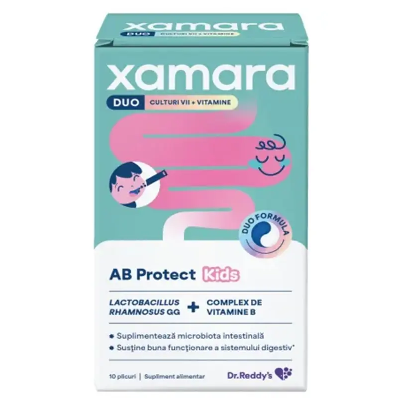 Xamara Duo AB Kids 10 plicuri orodispersabile – Dr. Reddy's