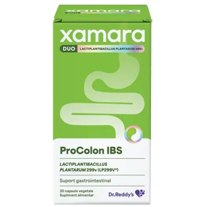 Xamara Duo ProColon IBS 30 capsule vegetale – Dr. Reddy's