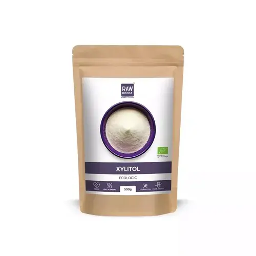 Xylitol Organic ECO - Îndulcitor Natural, 500g | Rawboost