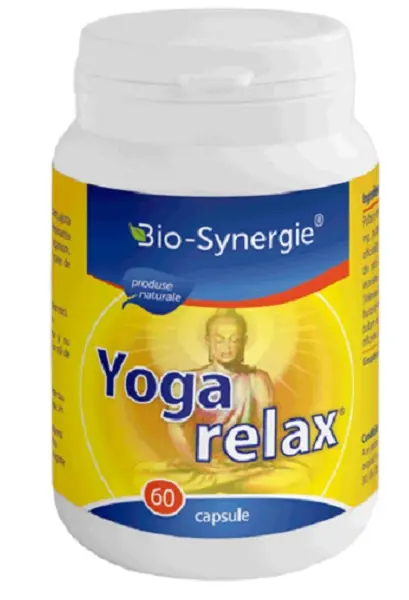 Yoga Relax 60 capsule – Bio-Synergie - Seri liniștite