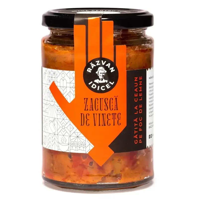 Zacuscă de vinete la ceaun, 350g | Răzvan Idicel