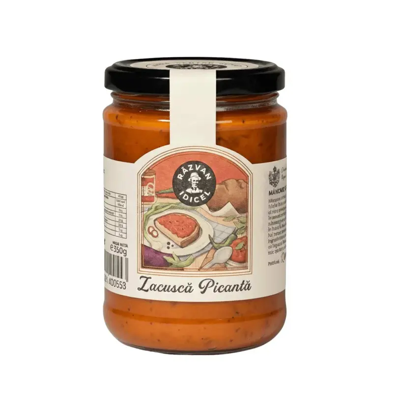 Zacuscă picantă, 350g, Răzvan Idicel