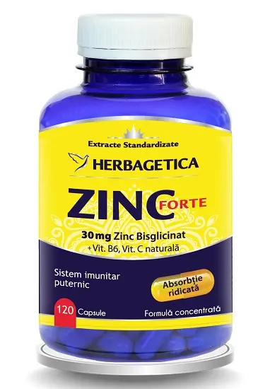 Zinc Forte 120 capsule – Herbagetica