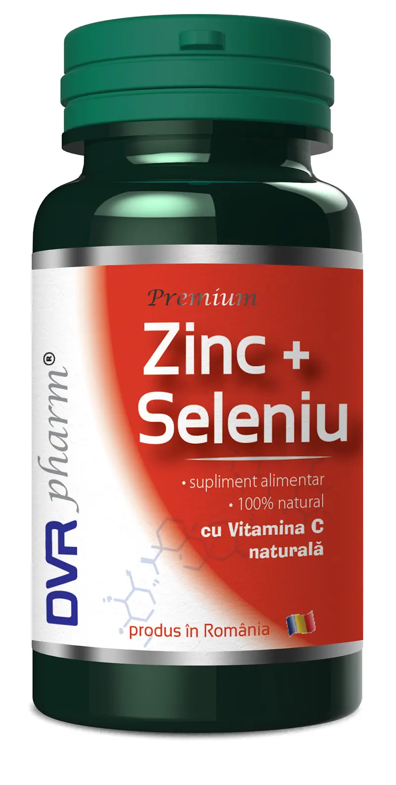Zinc + Seleniu cu vitamina C 60 capsule – DVR Pharm
